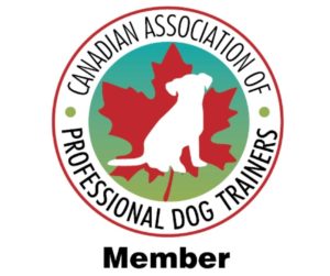 A proud Member of the Canadian Association of Professional Dog Trainers since 2022