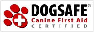 Canine First Aid and CPR Certified via https://www.dogsafe.ca/