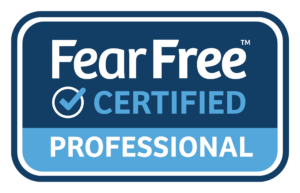 Fear Free Certification means always ensuring your dog is learning with as little fear, stress, or anxiety has humanly possible